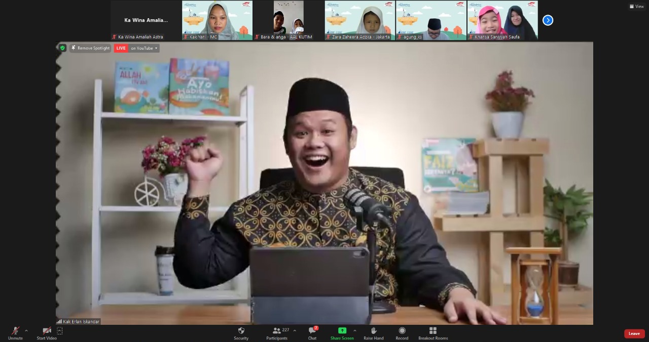 Gelar Pesantren Virtual, Yayasan Amaliah Astra Ajak Anak-anak Menjaga Lingkungan